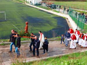 Fête des vignerons au village de Peri