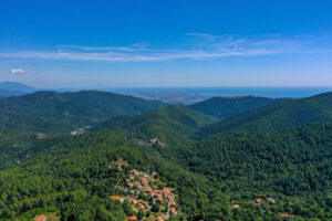 Vue sur Ania di Fiumorbu